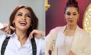 پوشش جنجالی دو بازیگر زن عراقی در خیابان‌ های تهران + ویدئو