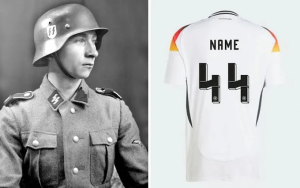 دردسر لباس شماره ۴۴ تیم ملی فوتبال آلمان برای آدیداس به خاطر شباهت به نماد نازی ها
