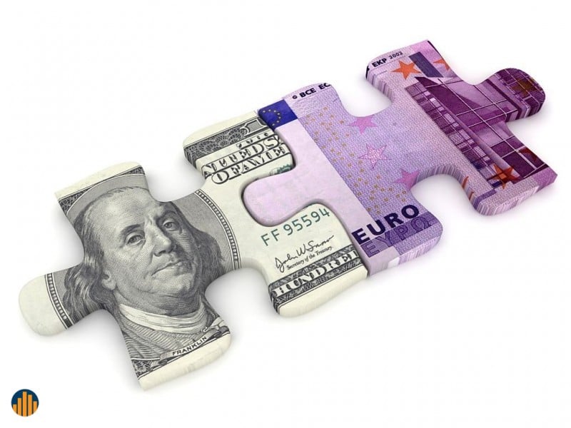 یورو/دلار در محدوده منفی